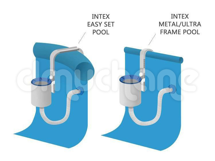 Intex - skimmer - geschikt voor zwembad filterpomp 3028 l/u