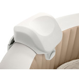 Hoofdsteun jacuzzi - Intex PureSpa - 28x23x17 cm - crème