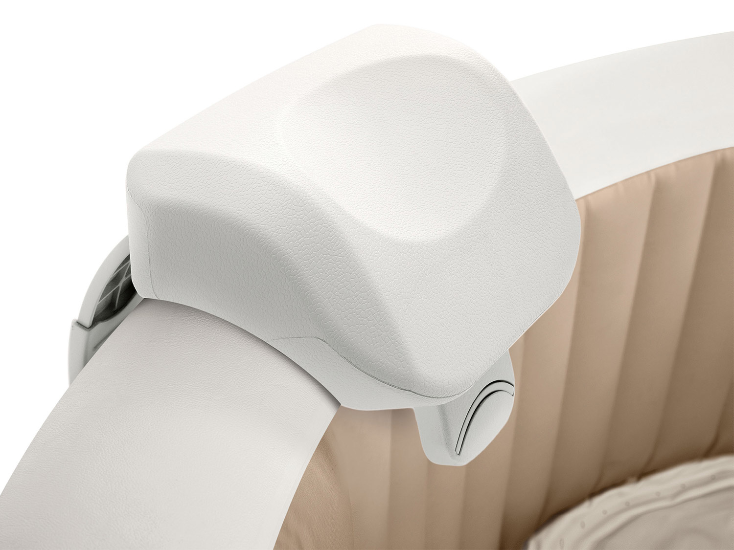 Hoofdsteun jacuzzi - Intex PureSpa - 28x23x17 cm - crème