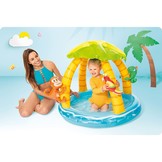 Intex - babyzwembad - ⌀102x86 cm - 45L - tropisch eiland