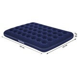 Bestway Luchtbed - 2 persoons - 191x137x22cm - marineblauw
