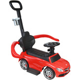 Duwauto - Mercedes C63 - Veiligheidshekje - Rood