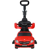 Duwauto - Mercedes C63 - Veiligheidshekje - Rood