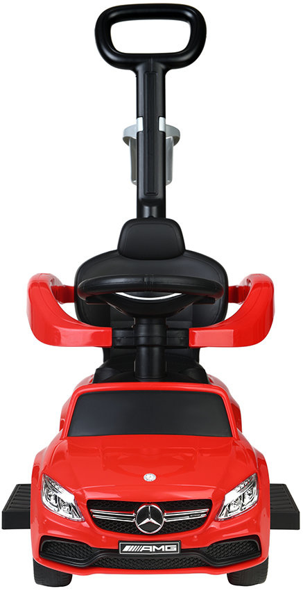 Duwauto - Mercedes C63 - Veiligheidshekje - Rood