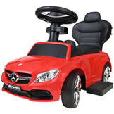 Duwauto - Mercedes C63 - Veiligheidshekje - Rood