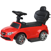 Duwauto - Mercedes C63 - Veiligheidshekje - Rood