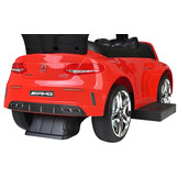 Duwauto - Mercedes C63 - Veiligheidshekje - Rood