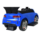 Duwauto Mercedes C63 - 3in1 - Veiligheidshekje - Blauw