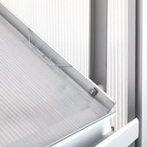 Tuinkas XL 4.8x3x1.9m - Versterkte folie - Metalen buizen - Wit