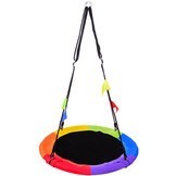 Nestschommel 110 cm - Regenboog - Waterafstotend