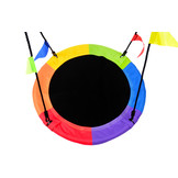 Nestschommel 110 cm - Regenboog - Waterafstotend
