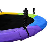 Nestschommel 110 cm - Regenboog - Waterafstotend