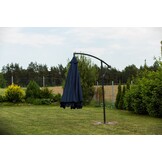 Zweefparasol - Ø 300cm - Verstelbaar & Waterdicht - Blauw