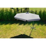 Zweefparasol - 300cm - Verstelbaar en Waterdicht - Zwart