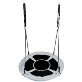 Nestschommel - 100 cm - Kraaienontwerp - Grijs