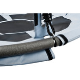 Nestschommel - 100 cm - Kraaienontwerp - Grijs