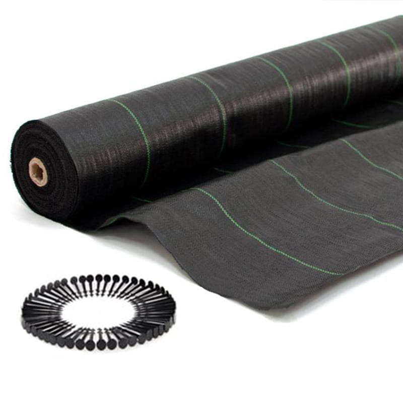 Anti-worteldoek - 0.8x50m - waterdoorlatend - 70 gram