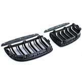 Grill nieren - geschikt voor BMW 3 Serie E90 E91 - Sportieve look - Zwart glans