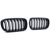 Grill nieren geschikt voor BMW X5 F15 X6 F16 - Sportieve look - Performance Zwart