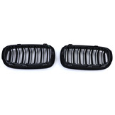 Grill nieren geschikt voor BMW X5 F15 X6 F16 - Sportieve look - Performance Zwart