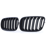 Grill nieren geschikt voor BMW X5 E70 X6 E71 - Dubbele stang - Performance zwart mat