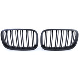 Grill nieren geschikt voor BMW X5 E70 X6 E71 - Dubbele stang - Performance zwart mat