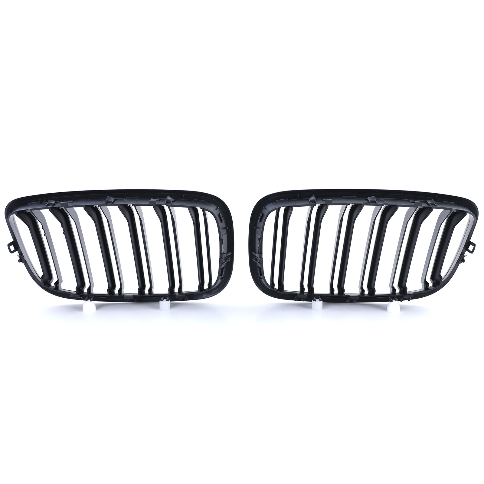 Grill nieren geschikt voor BMW X5 E70 X6 E71 - Dubbele stang - Performance zwart mat