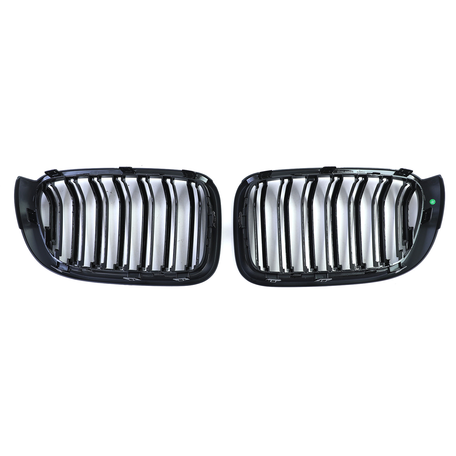 Grill nieren geschikt voor BMW X3 F25 X4 F26 - Dubbele stang - Zwarte glans