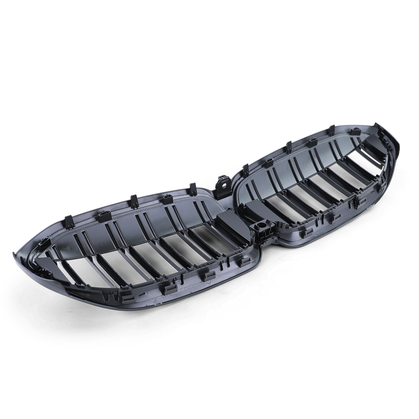 Grill nieren - BMW 3 Serie G20 G21 - Dubbele stang - Zwart glans