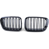 Grill nieren geschikt voor BMW 3 Serie E46 98-01 - Sportieve look - Dubbele brug