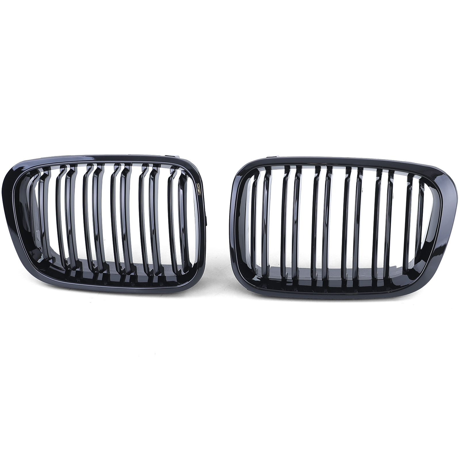 Grill nieren geschikt voor BMW 3 Serie E46 98-01 - Sportieve look - Dubbele brug