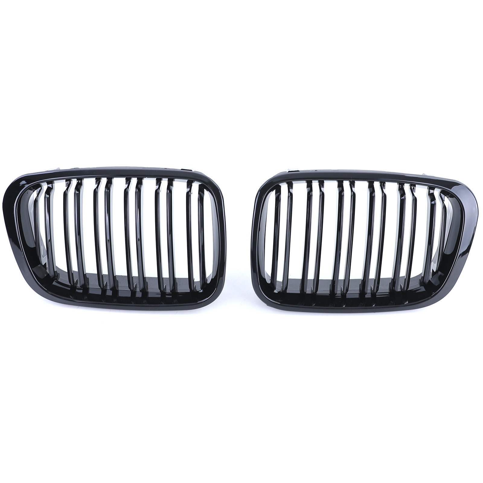 Grill nieren geschikt voor BMW 3 Serie E46 98-01 - Sportieve look - Dubbele brug