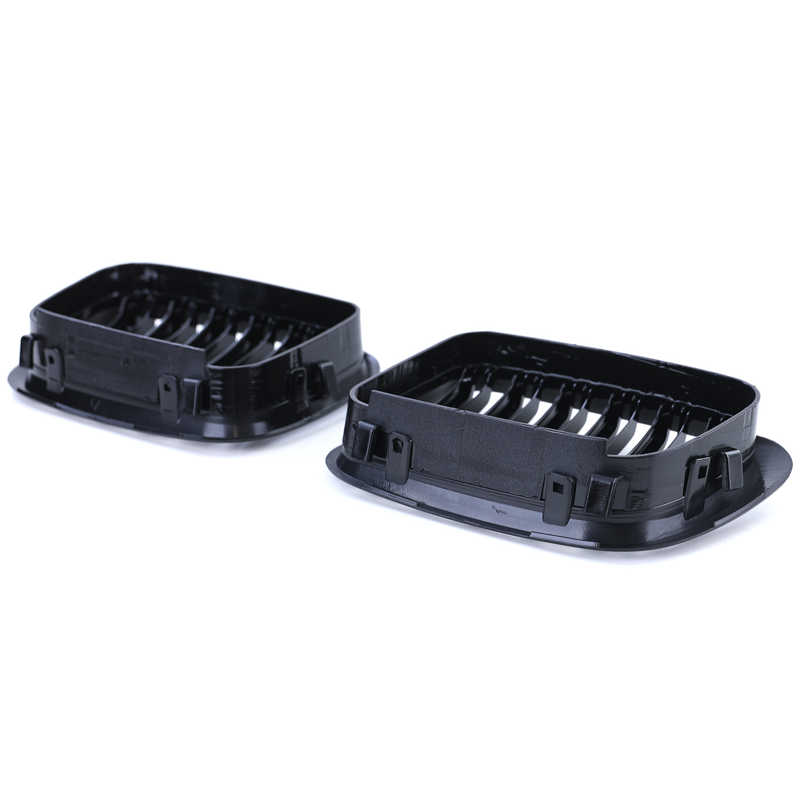 Grill nieren geschikt voor BMW 3 Serie E46 98-01 - Sportieve look - Dubbele brug