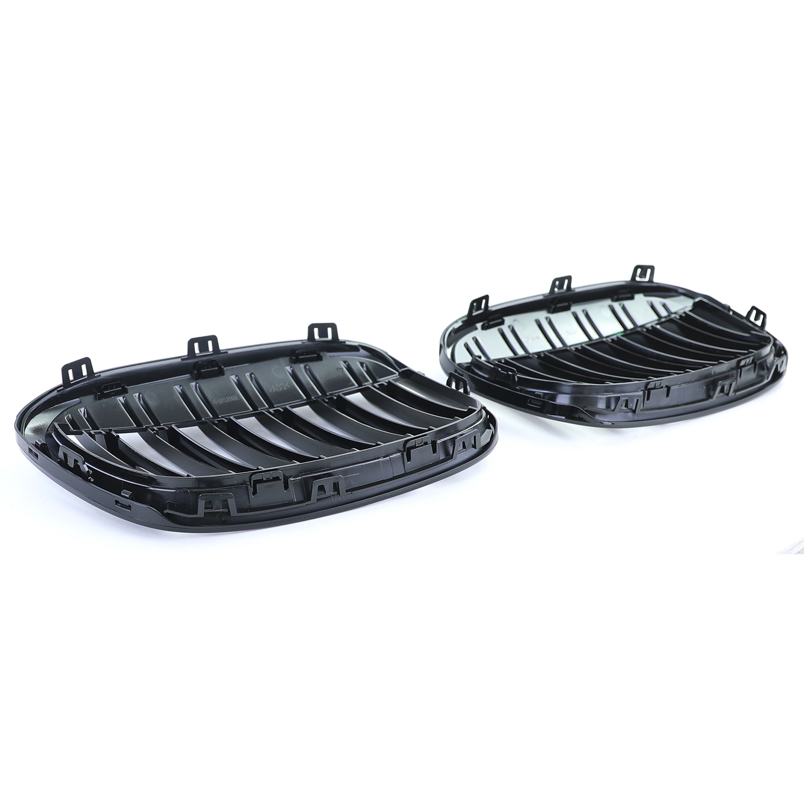 Grill nieren - BMW X1 F48 14-19 - Sportief design - Zwarte glans