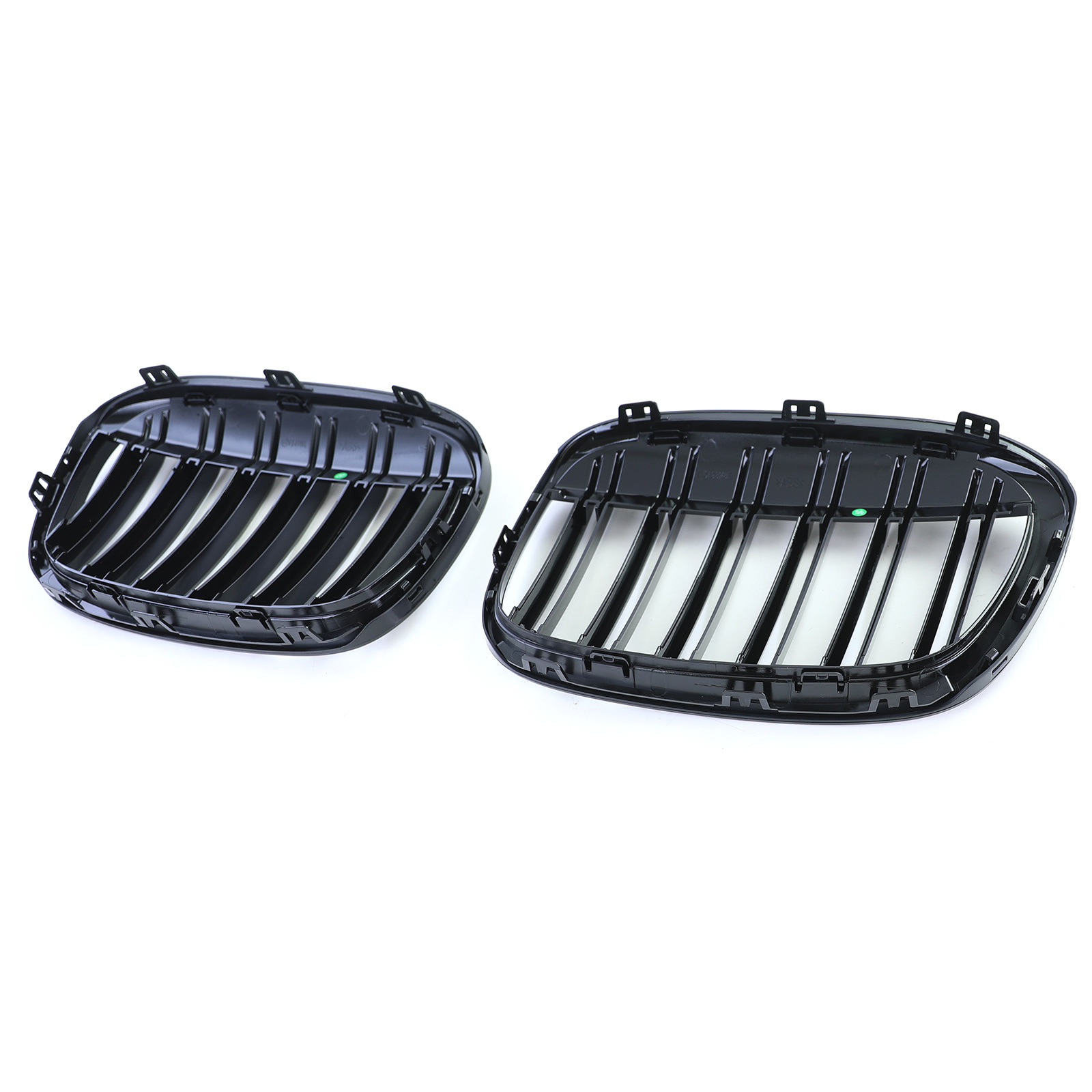 Grill nieren geschikt voor BMW X1 F48 14-19 - Sportief design - Zwarte glans