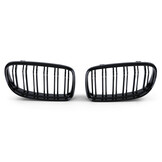 Grill nieren geschikt voor BMW 3 Serie E90 E91 08-12 - Sportieve look - Zwart glans