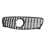 Autogrille - geschikt voor Mercedes GLA X156 13-16 - Zwart glans/chroom - Sportieve look