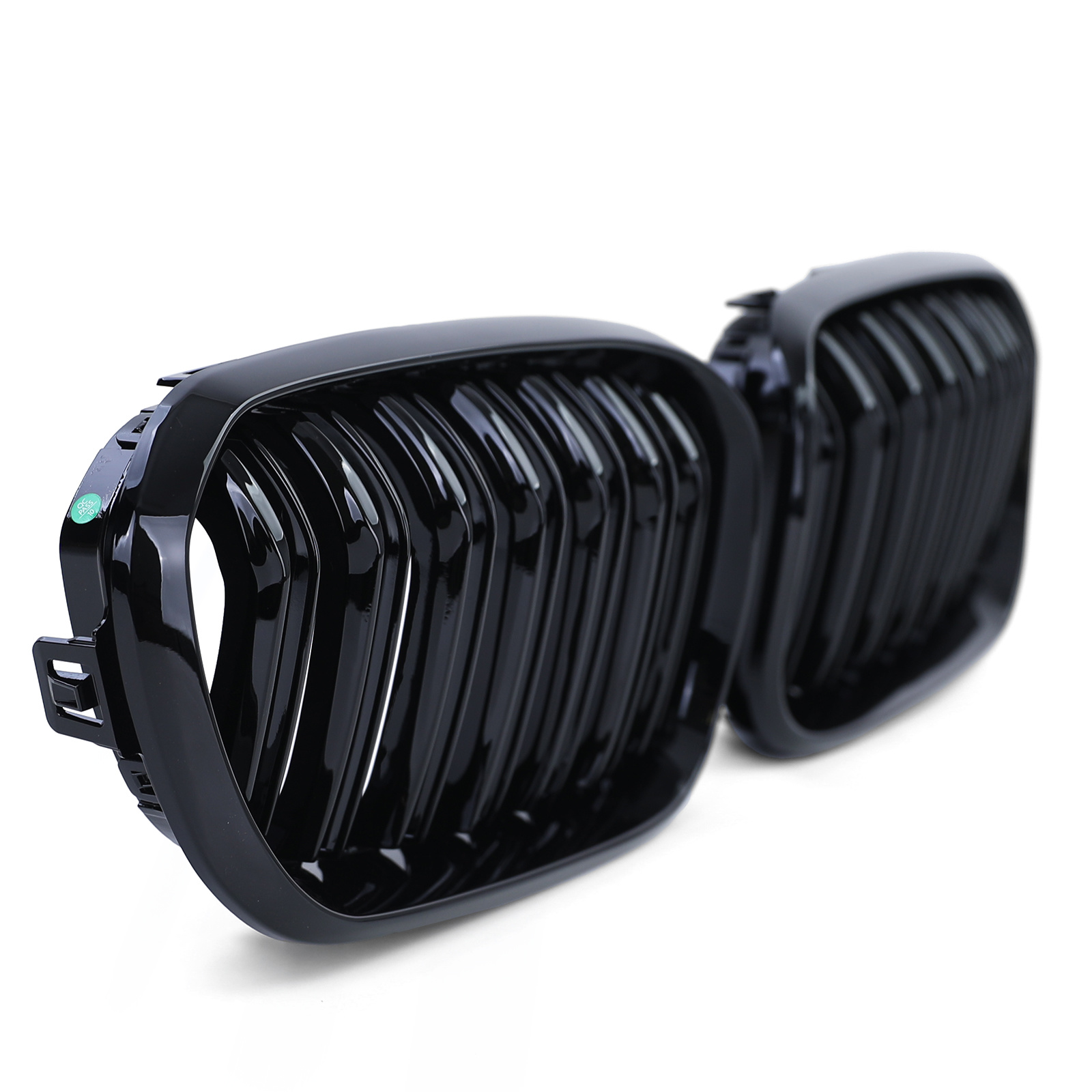 Sportgrille - BMW 1 Serie F20 F21 15-19 - Dubbele stang - Zwart glans