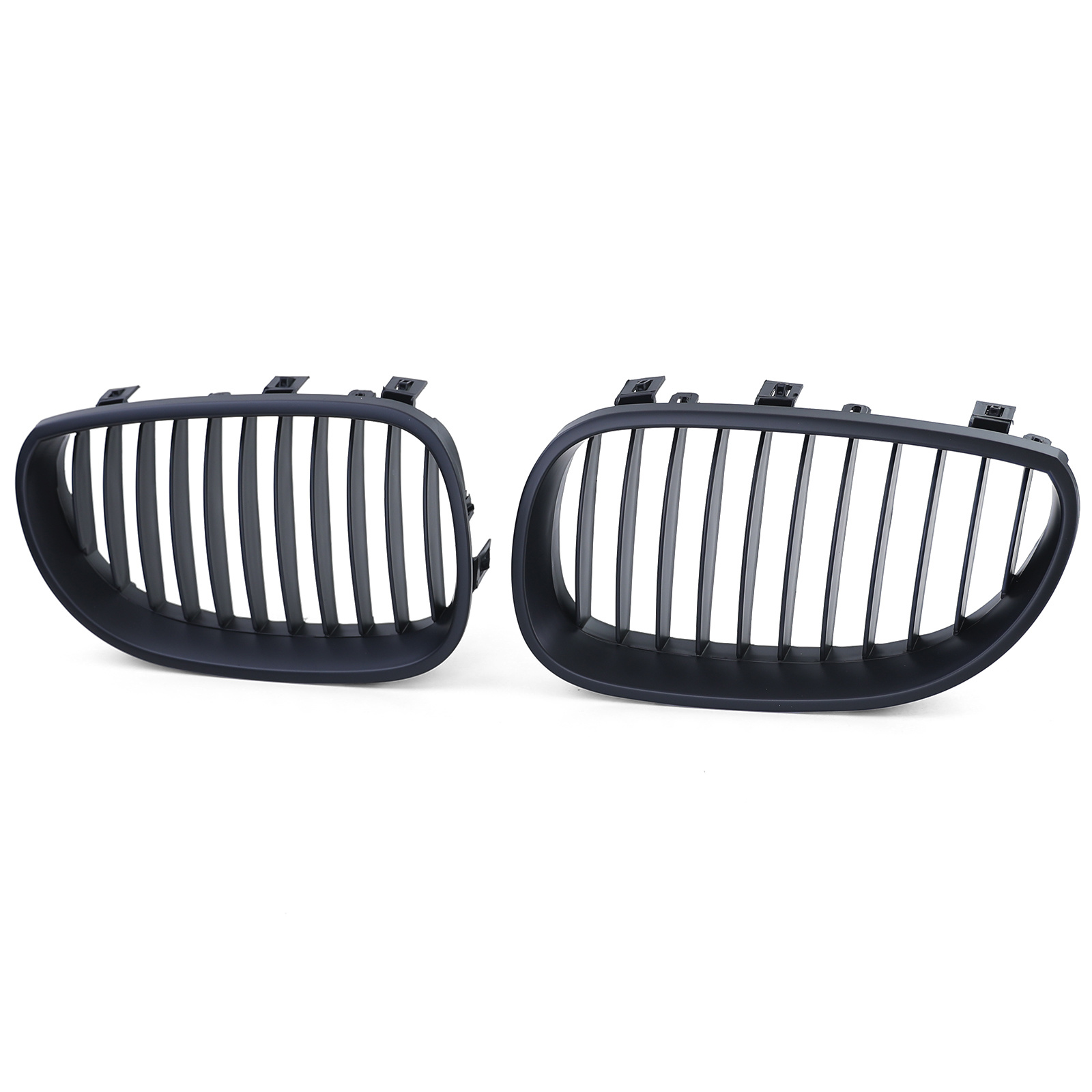 Autogrille - BMW 5 Serie E60 E61 03-10 - Sport rooster - Performance zwart mat