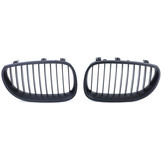 Autogrille geschikt voor BMW 5 Serie E60 E61 03-10 - Sport rooster - Performance zwart mat