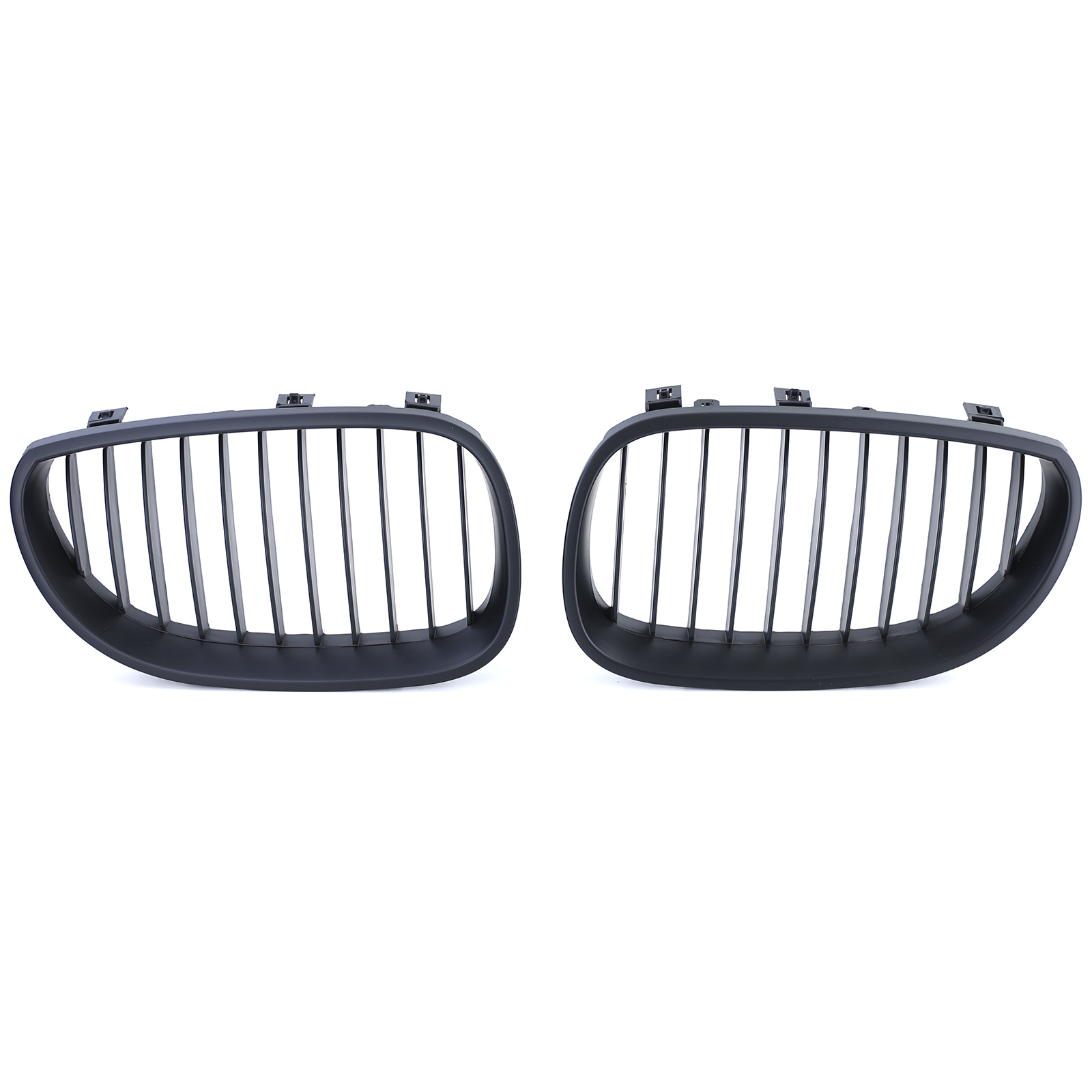 Autogrille - BMW 5 Serie E60 E61 03-10 - Sport rooster - Performance zwart mat