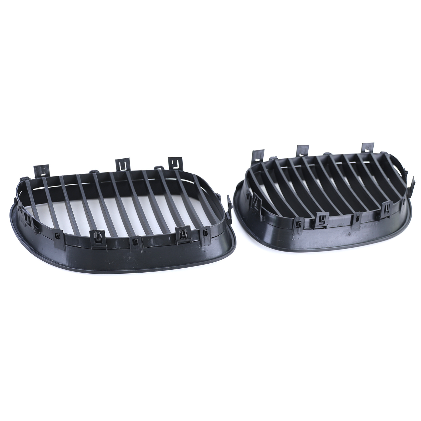Autogrille - BMW 5 Serie E60 E61 03-10 - Sport rooster - Performance zwart mat