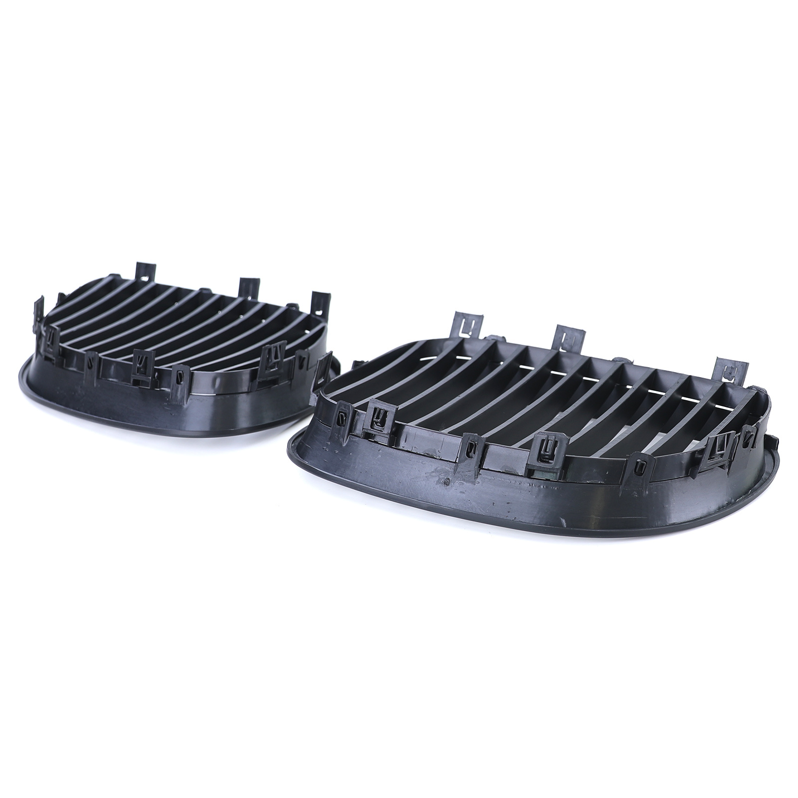 Autogrille - BMW 5 Serie E60 E61 03-10 - Sport rooster - Performance zwart mat