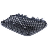 Honingraat grill geschikt voor Audi A6 C7 4G 10-14 - Badgeloos - Zwart glans