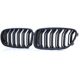 Sportgrille geschikt voor BMW F10 F11 10-17 - Dubbele stang - Performance mat