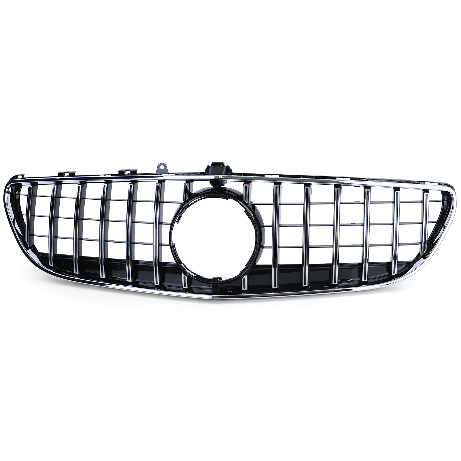 Autogrille geschikt voor Mercedes CLS C218 Facelift 14-18 - Chroom/Glans Zwart - Sport Optiek