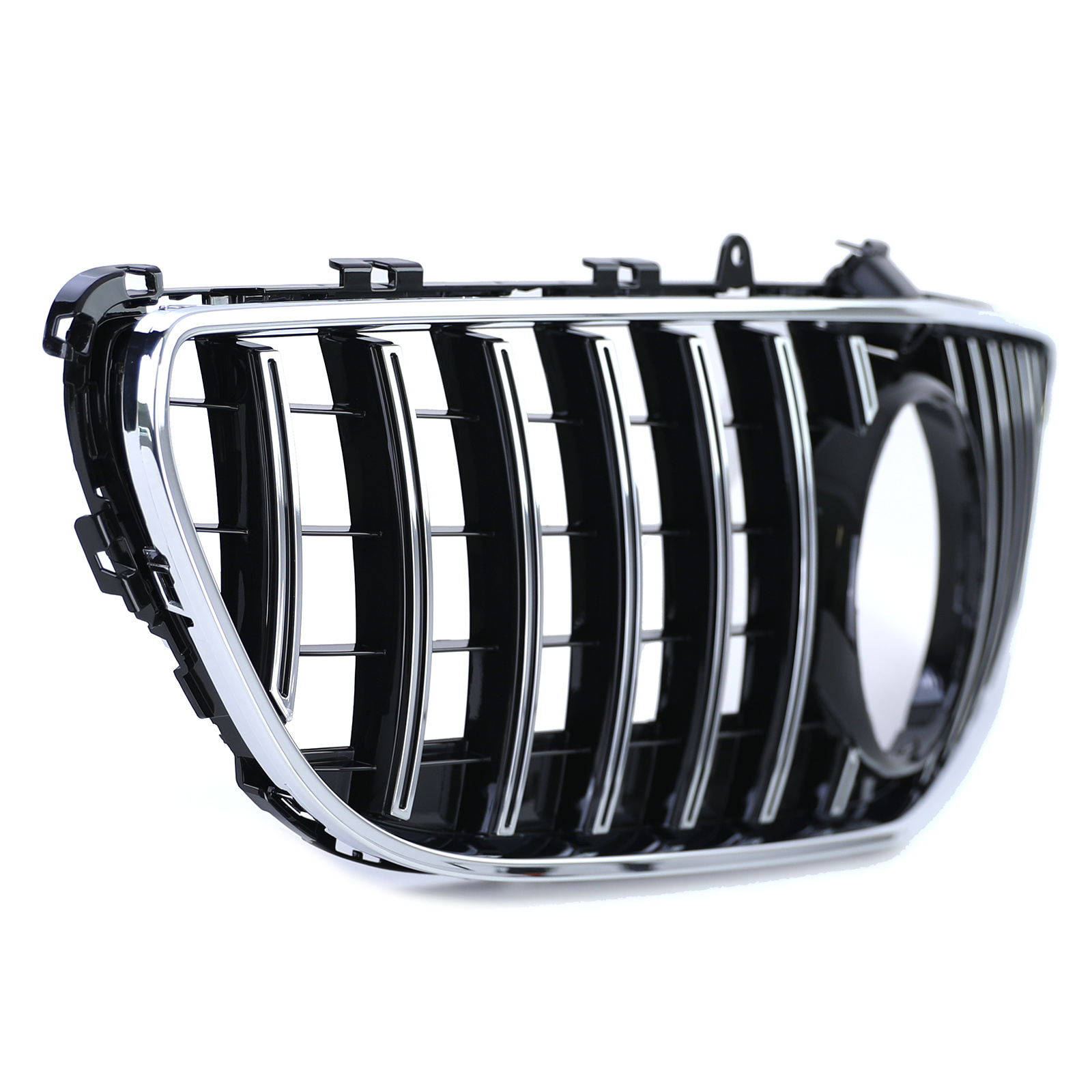 Autogrille geschikt voor Mercedes CLS C218 Facelift 14-18 - Chroom/Glans Zwart - Sport Optiek