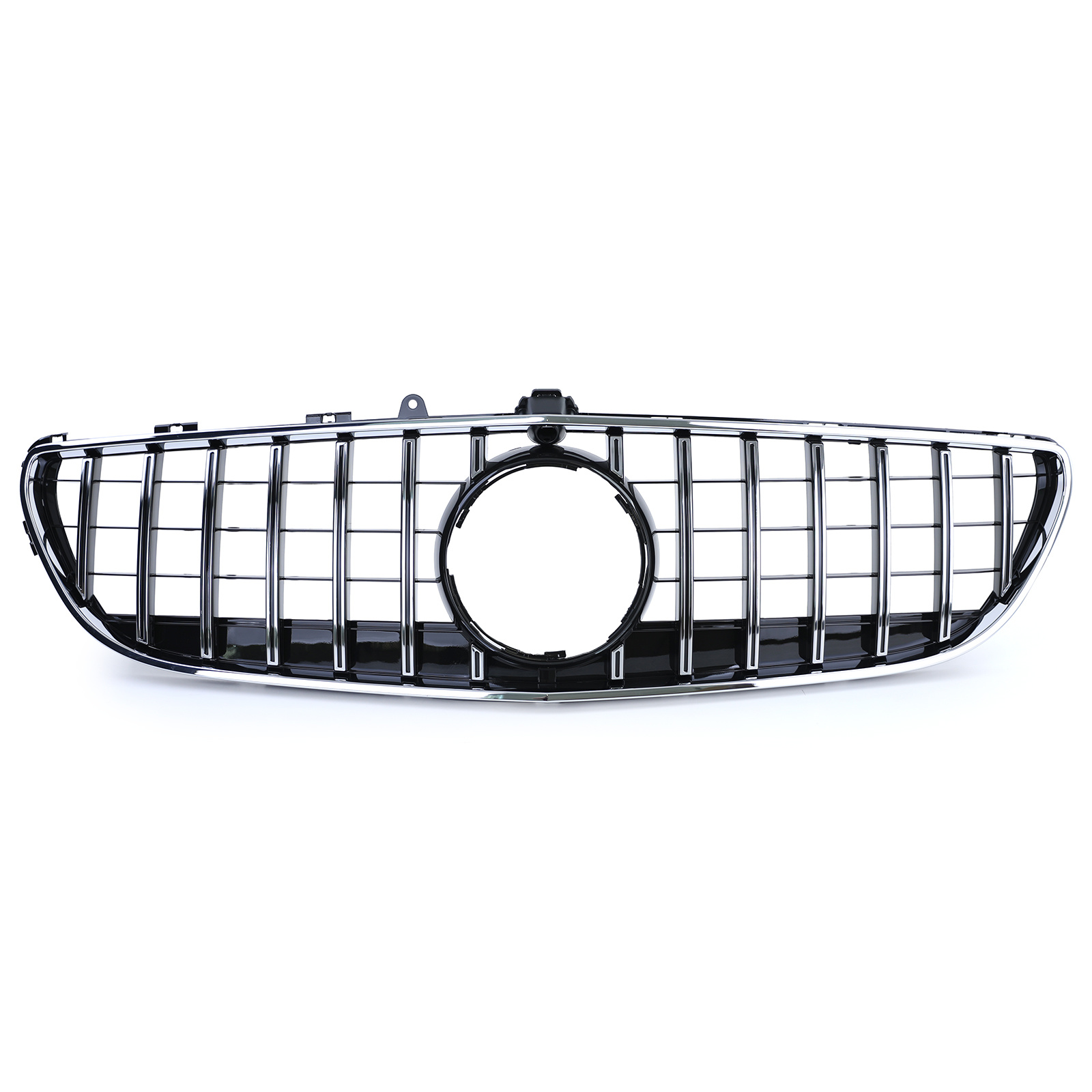 Autogrille - Mercedes CLS C218 Facelift 14-18 - Chroom/Glans Zwart - Sport Optiek