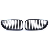 Sportgrille - BMW 6 serie F06 F12 F13 - Double Bar - Glanzend zwart