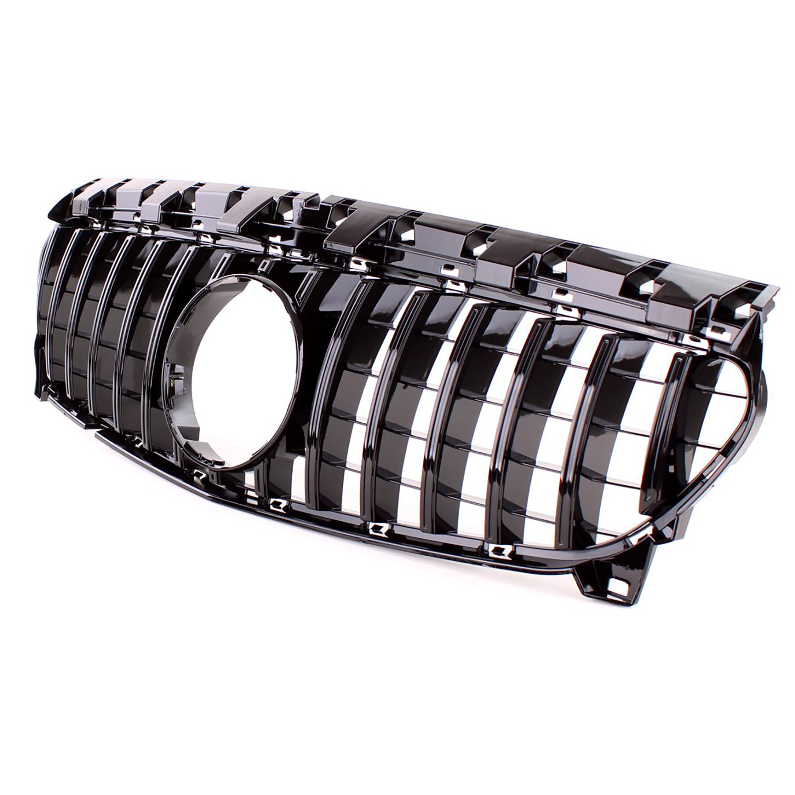 Autogrille - Mercedes CLA X117 Shooting Brake 15-19 - Sport optiek - Zwart glans